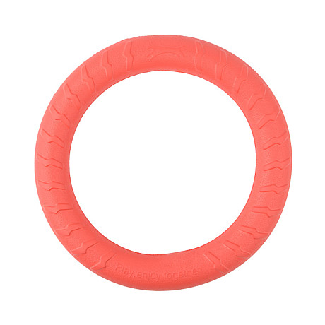 Mr.Kranch Игрушка для собак Кольцо диаметр 28 см коралловая