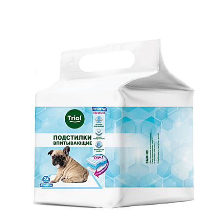 Triol HYGIENE Подстилки впитывающие 450*600мм 24шт