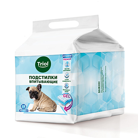 Triol HYGIENE Подстилки впитывающие 400*500мм 24шт