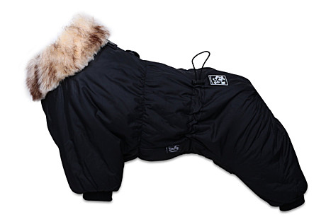 Lion Nice-Style Комбинезон для собак на мальчика, цвет: черный Размер S