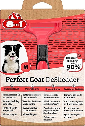 8in1 Дешеддер Perfect Coat М для средних собак