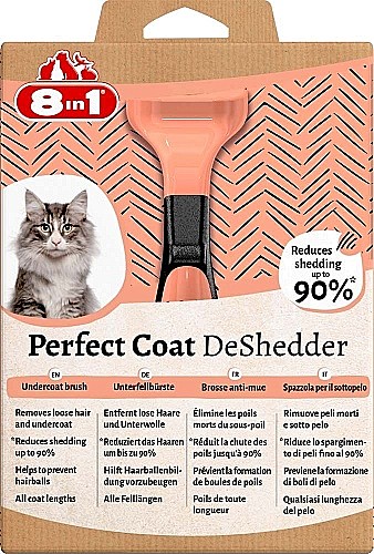 8in1 Дешеддер Perfect Coat S для кошек