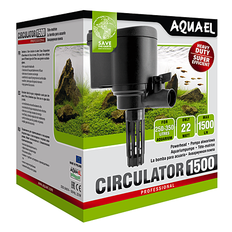 Aquael Circulator 1500 до 350л 1500л/ч