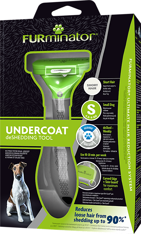 FURminator S для мелких собак с короткой шерстью