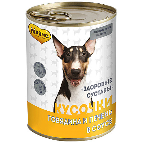 Мнямс Консервы для собак всех пород 