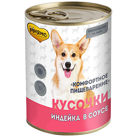 Мнямс Консервы для собак всех пород 