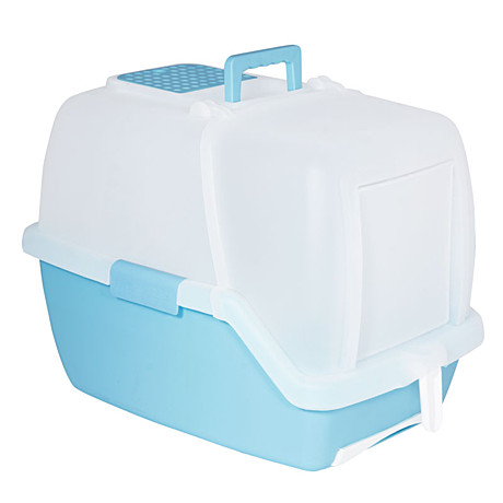 Triol HYGIENE Туалет для кошек закрытый с выдвижным поддоном «Гранд» (совок и сетка в комплекте)