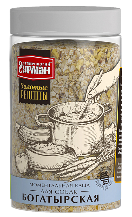 Четвероногий Гурман Моментальная каша для собак 