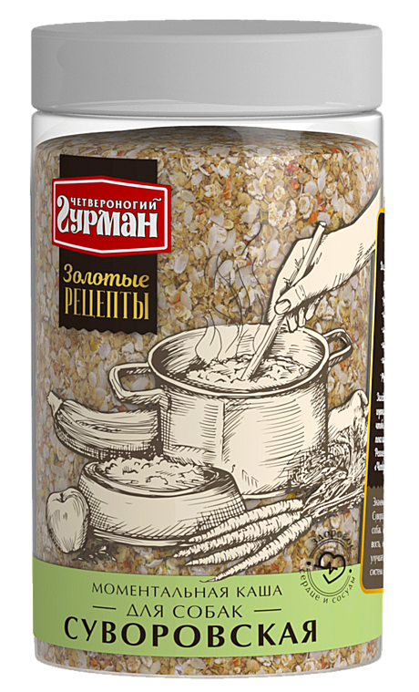 Четвероногий Гурман Моментальная каша для собак 
