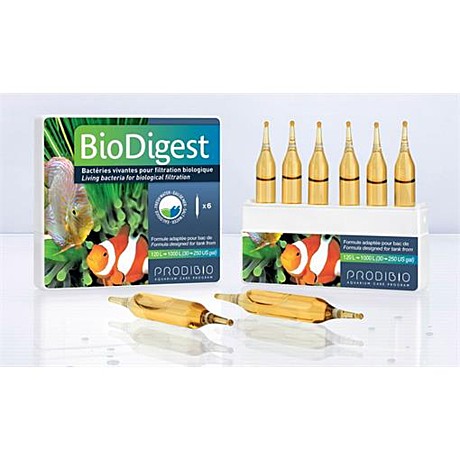 Prodibio BioDigest Гипер-концентрированное бактериальное средство для аквариумов 6шт