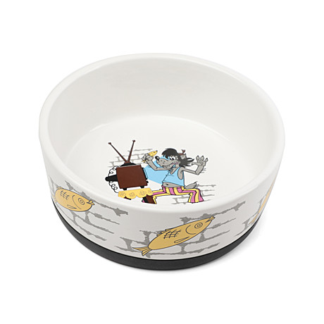 Triol СОЮЗМУЛЬТФИЛЬМ Миска для животных керамическая на резинке 