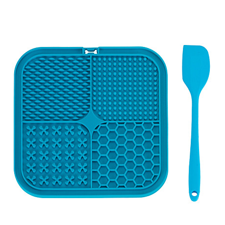 Triol Коврик лизательный для животных силиконовый с лопаткой 