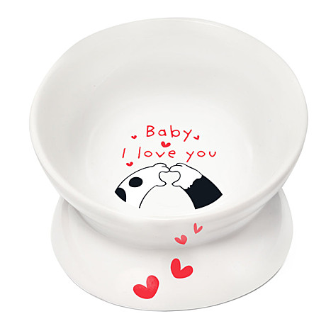 Triol Миска керамическая на ножке 