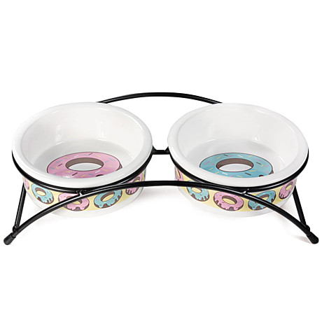 Triol Миска керамическая на подставке 