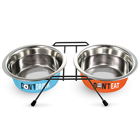 Triol Миска металлическая на подставке 