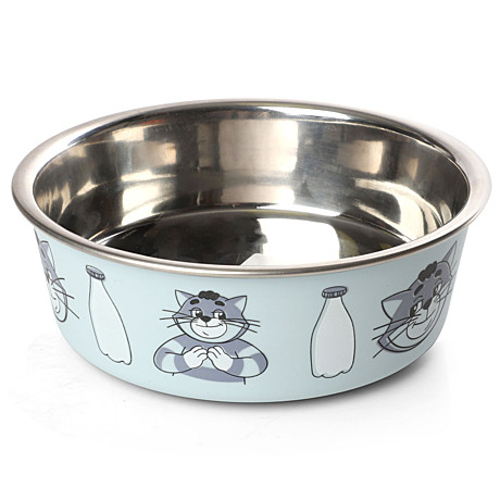 Triol СОЮЗМУЛЬТФИЛЬМ Миска для животных металлическая на резинке 