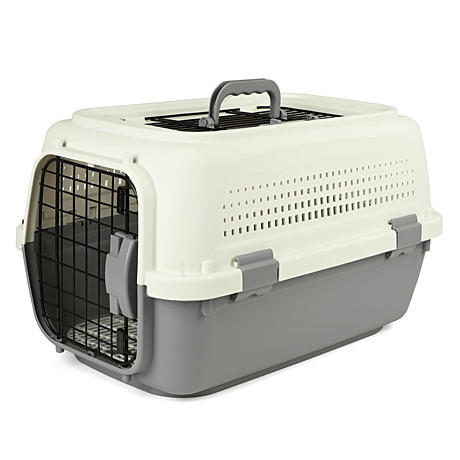 Triol TRAVEL Переноска для животных с металлической дверцей и верхним люком 