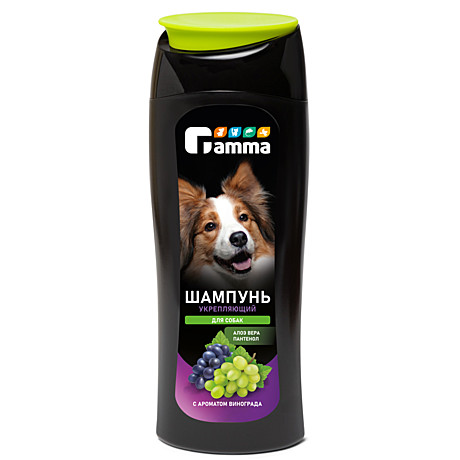 Gamma Шампунь укрепляющий для собак 400мл
