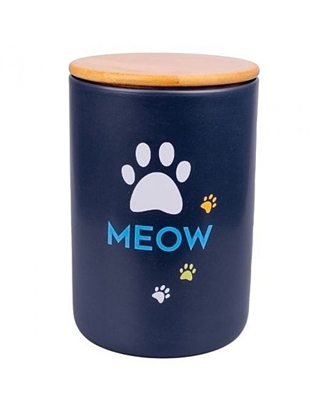 КерамикАрт бокс керамический для хранения корма для кошек 