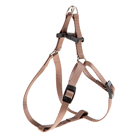 Ferplast Easy Extra Small Шлейка для собак, нейлоновая, коричневая