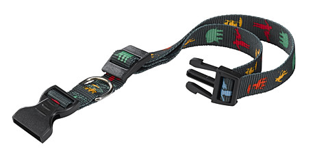 Ferplast CLUB C CIRCUS 15/44 Ошейник для собак, нейлоновый с пластиковым креплением 15мм/30-44см