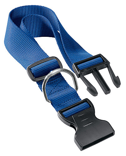 Ferplast CLUB C 20/56 Ошейник для собак, нейлоновый с пластиковым креплением, синий 20мм/36-56см