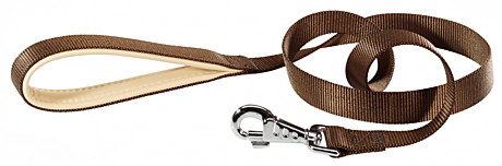 Ferplast DAYTONA G15/120 Поводок для собак, нейлоновый, коричневый 15мм/120см