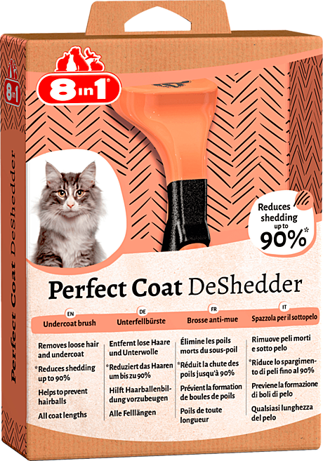 8in1 Дешеддер Perfect Coat S для кошек