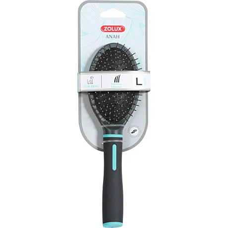 Zolux Массажная расческа с металлическими зубьями, большая L