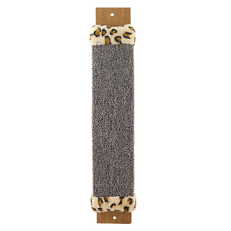 Gamma Когтеточка из ковролина №1 с оторочкой из меха, 100*30*530мм