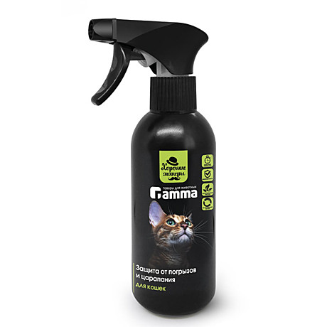 Gamma Защита от погрызов и царапания для кошек 250мл