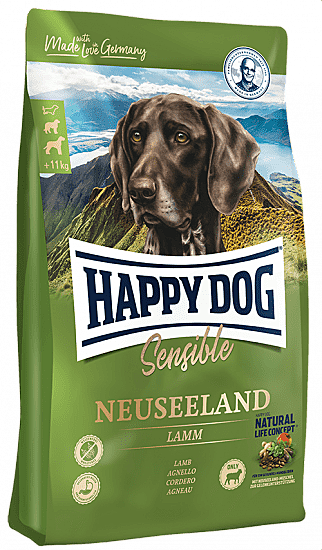 Happy Dog Sensible Neuseeland Корм для собак средних и крупных пород, Ягненок с рисом 12,5кг