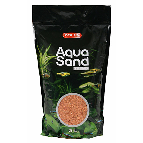 Zolux Грунт для аквариума Aquasand Savanna Orange оранжевый 4,7кг
